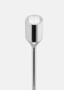 Nattlight Ljusstake - Försilvrad - Mellan